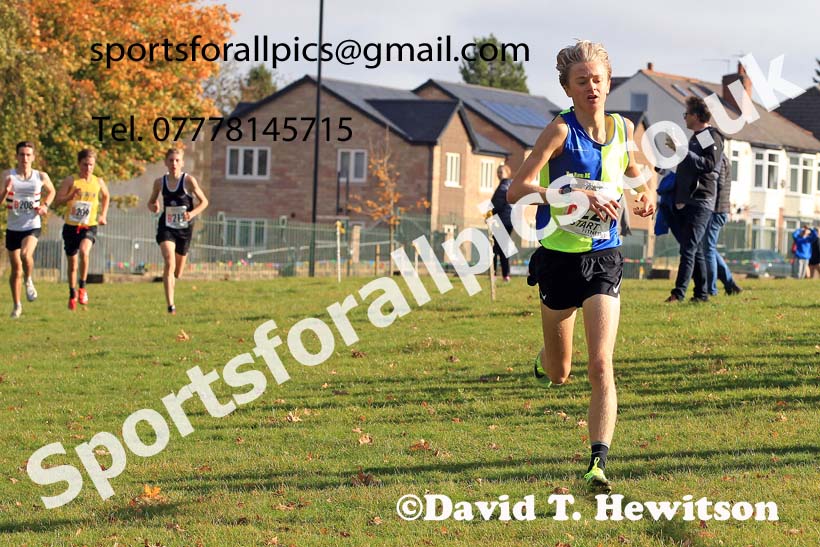 Mens under-17s 2022 Northern Cross Country Relays, Graves Park, Sheffield. Photo: David T. Hewitson/Sports for All Pics